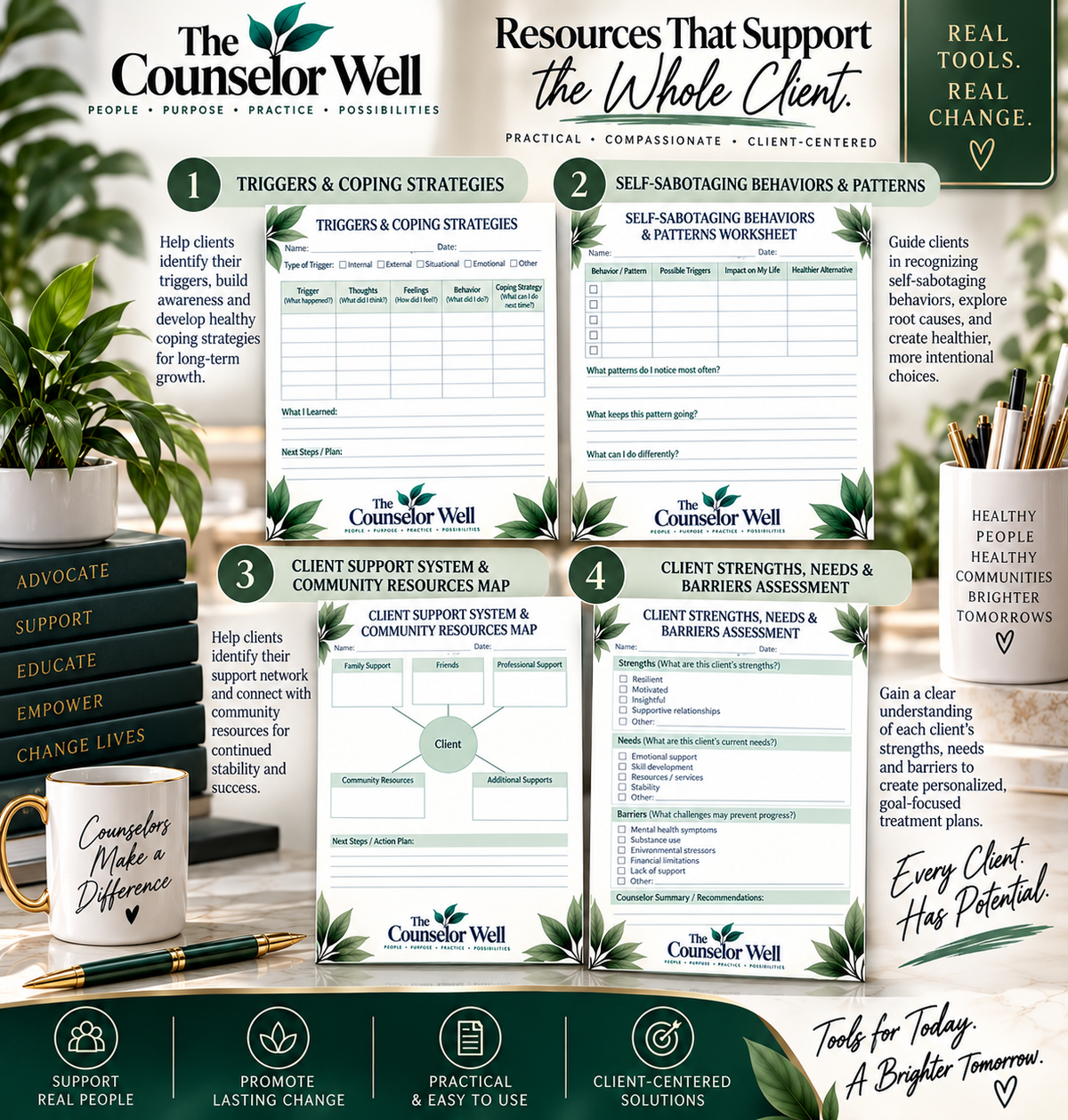 Counselor Session Notes and Documentation Toolkit